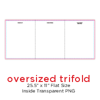 trifold brochure 25.5