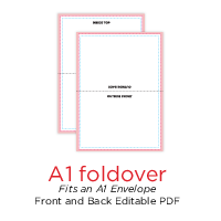 A1 horizontal crease